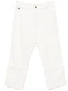 Icecream Canvas Carpenter Trousers In Beige