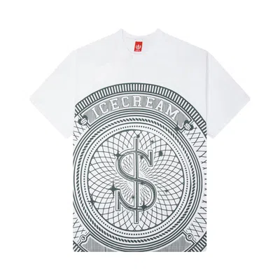Pre-owned Icecream Cash Out Short-sleeve Tee 'white' | Men's Size S