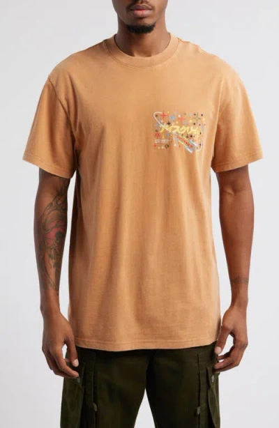 Icecream Casino Embroidered Graphic T-shirt In Cashew