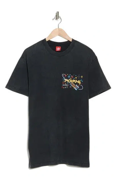 Icecream Casino Embroidered Graphic T-shirt In Stretch Limo