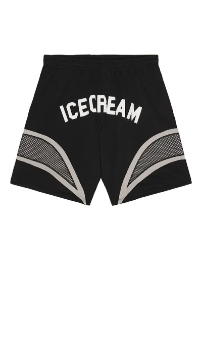 Icecream Catch Shorts In Black