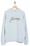 Icecream Chain Logo Graphic Hoodie In Baby Blue