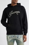 Icecream Chain Logo Graphic Hoodie In Black