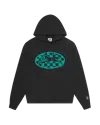 Icecream Checker Running Dog Popover Hood In Black