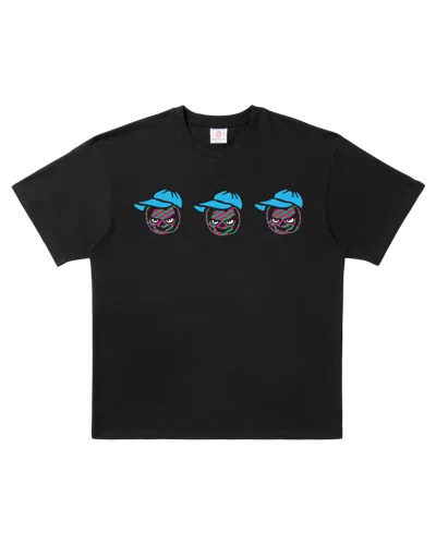 Icecream Kids' Cherry Gang Ss Tee In Black