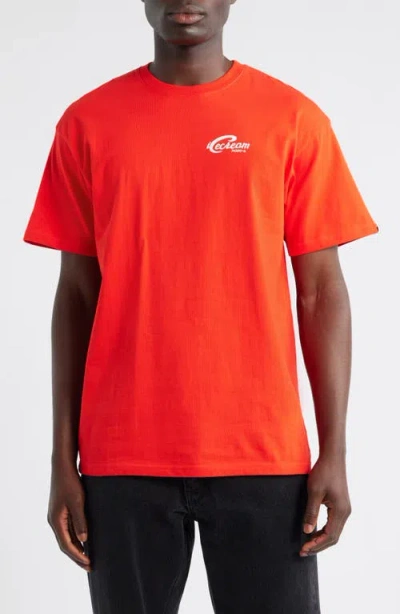 Icecream Classic Graphic T-shirt In Red