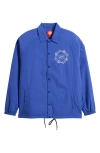 Icecream Coach's Nylon Jacket In Mazarine