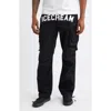 Icecream Coco Cargo Pants In Black