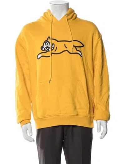 Pre-owned Icecream Collar Long Sleeve Sweatshirt In Yellow