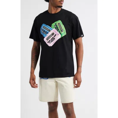 Icecream Collection Graphic T-shirt In Black