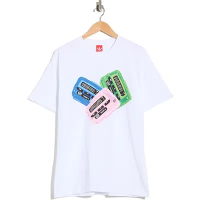 Icecream Collection Graphic T-shirt In White