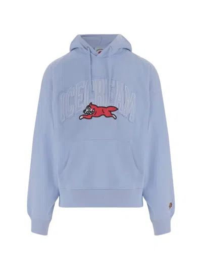 Icecream Long-sleeve Hoodie In Blue