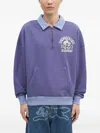 Icecream Cone Man Sweatshirt In Purple