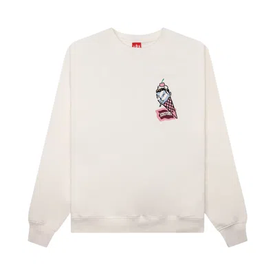 Pre-owned Icecream Coneman Sweatshirt 'antique White' | Men's Size S