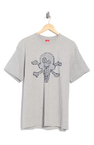 Icecream Cones 'n Cash Graphic T-shirt In Gray