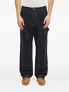 Icecream Contrast-stitch Carpenter Jeans In Blue