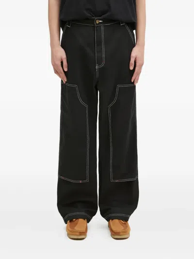 Icecream Contrast-stitch Jeans In Black