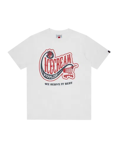 Icecream Kids' Convenience Store T-shirt In White