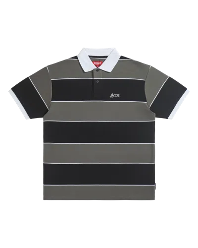 Icecream Kids' Cotton Candy Ss Polo In Black