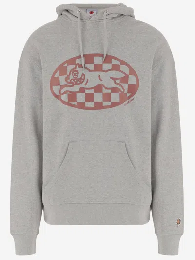 Icecream Cotton Sweatshirt With Logo In Gray