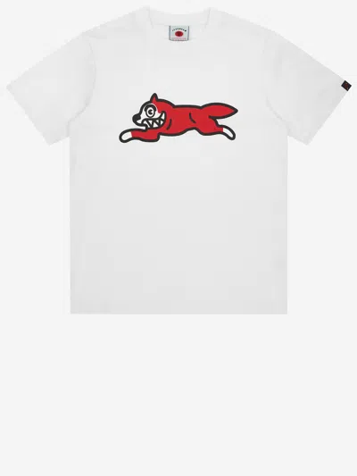 Icecream Cotton T Shirt With Logo In White