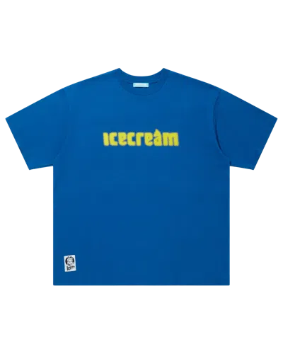 Icecream Kids' Cotton T-shirt  In Blue