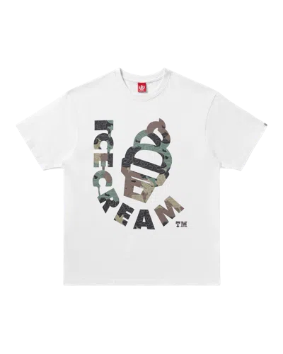 Icecream Kids' Cover Tee In White