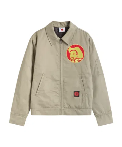 Icecream Cowboy Work Jacket In Khaki