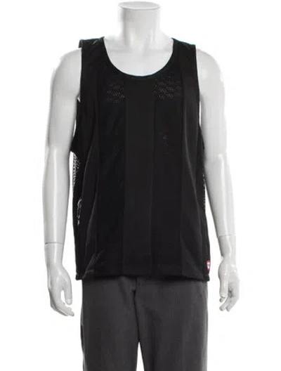 Pre-owned Icecream Crew Neck Sleeveless Jersey In Black