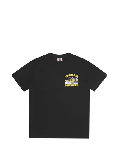 Icecream Crew-neck T-shirt In Black