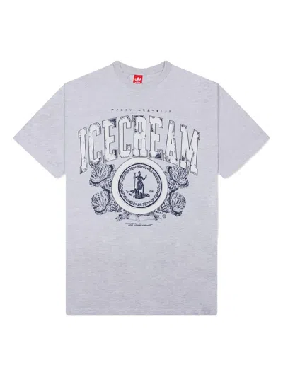 Icecream Decadence Short-sleeve T-shirt In Gray