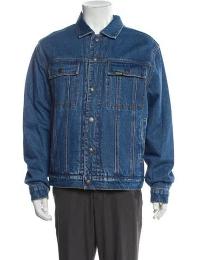 Pre-owned Icecream Denim Jacket In Blue