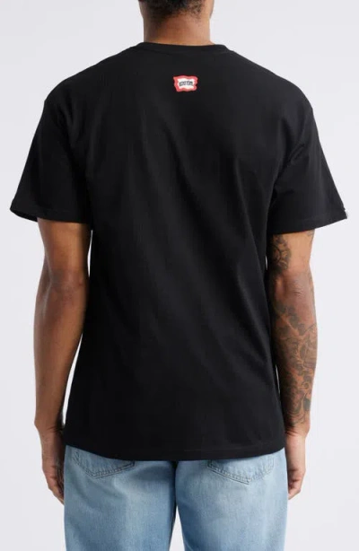 Icecream Dessert Camo Logo Graphic T-shirt In Black