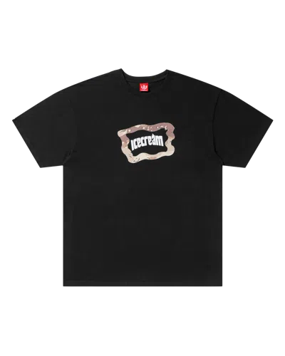 Icecream Kids' Dessert T-shirt In Black