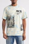 Icecream Dine & Dash Beaded Oversize Graphic T-shirt