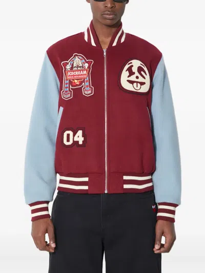 Icecream Diner Team Jacket In Red