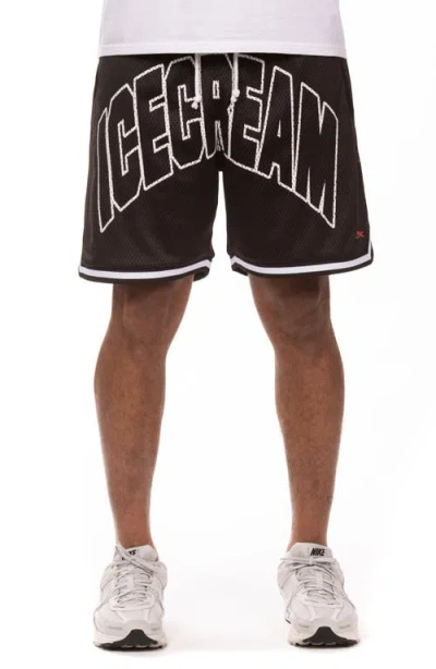 Icecream Dippin' Mesh Shorts In Brown