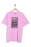 Icecream Dive Graphic T-shirt In Purple