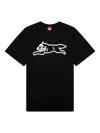 Icecream Dog-print T-shirt In Black