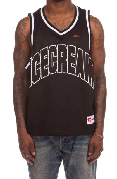 Icecream Drumstick Tank In Black
