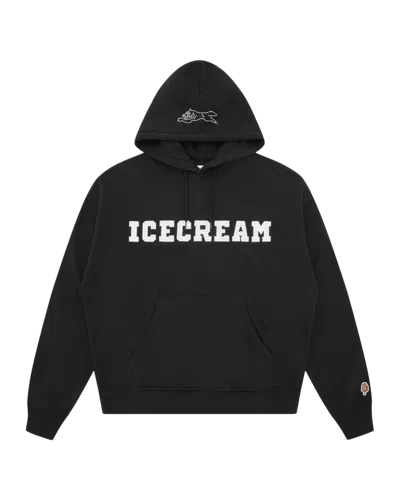 Icecream Kids' Embellished Popover Hood In Black