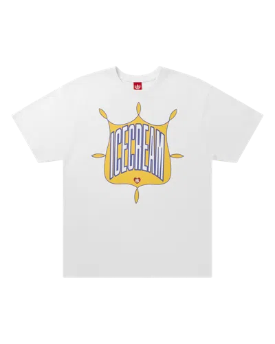 Icecream Kids' Emblem Ss Tee In White