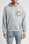 ICECREAM EMBROIDERED COTTON GRAPHIC HOODIE