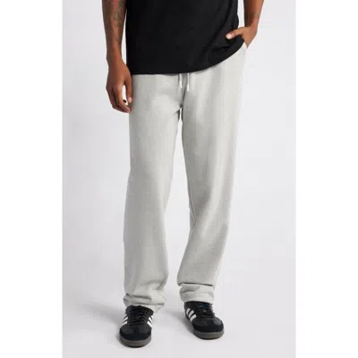 Icecream Essential Cotton Sweatpants In Heather Grey