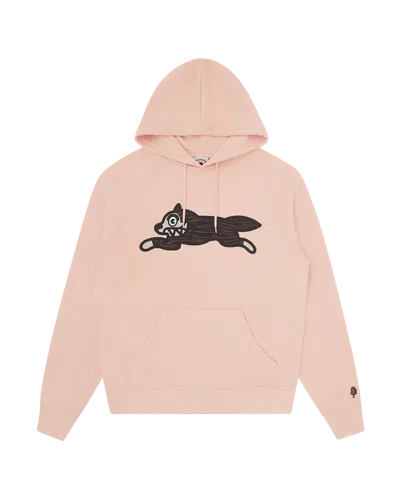 Icecream Europe Kids' Woodgrain Running Dog Popover Hood In Pink