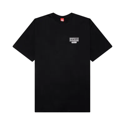 Pre-owned Icecream Explosion Short-sleeve Oversize Knit 'stretch Limo' | Black | Men's Size M