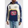Icecream First Place Colorblock Pullover Hoodie In Whisper White