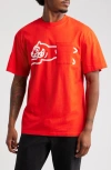 Icecream Flavours Graphic T-shirt In Orange