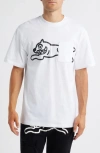 Icecream Flavours Graphic T-shirt In White