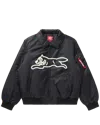 Icecream Flight Jacket In Black